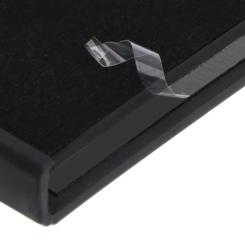 Etui Bizon Case Silicone Ring Sq do Samsung Galaxy Z Flip5 czarne