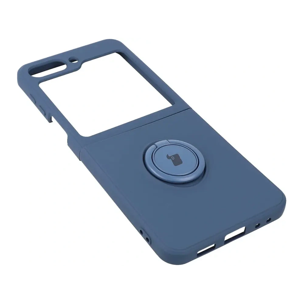 Hurtownia GSM - Bizon Case Szilikon Gyűrű Sq Samsung Galaxy Z Flip5 sötétkék - BIZ1832 - {ean13} - Hurt