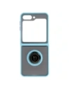 Hurtownia GSM - Bizon Case Hybrid Ring Samsung Galaxy Z Flip5 fumuriu cu un cadru albastru deschis - BIZ1834 - {ean13} - Hurt