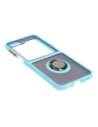 Hurtownia GSM - Bizon Case Hybrid Ring Samsung Galaxy Z Flip5 fumuriu cu un cadru albastru deschis - BIZ1834 - {ean13} - Hurt