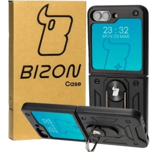 Hurtownia GSM - Bizon Case Shield Ring Samsung Galaxy Z Flip5 schwarz - BIZ1836 - {ean13} - Hurt