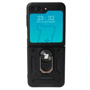 Hurtownia GSM - Bizon Case Shield Ring Samsung Galaxy Z Flip5 schwarz - BIZ1836 - {ean13} - Hurt
