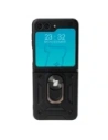 Hurtownia GSM - Etui Bizon Case Shield Ring do Samsung Galaxy Z Flip5 czarne - BIZ1836 - {ean13} - Hurt