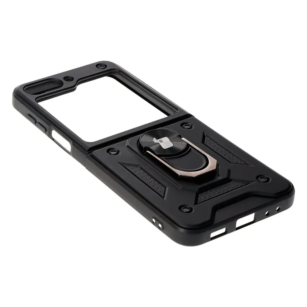 Hurtownia GSM - Bizon Case Shield Ring Samsung Galaxy Z Flip5 schwarz - BIZ1836 - {ean13} - Hurt