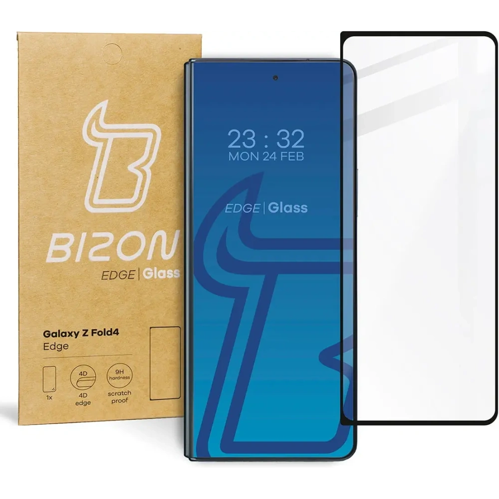 Hurtownia GSM - Bizon Glass Edge Samsung Galaxy Z Fold4 fekete - BIZ1841 - {ean13} - Hurt