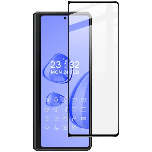 Szkło hartowane Bizon Glass Edge do Samsung Galaxy Z Fold4 czarne