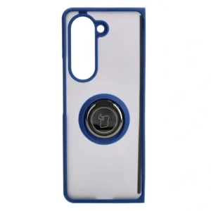Hurtownia GSM - Bizon Case Hybrid Ring Samsung Galaxy Z Fold5 füstös színű, sötétkék kerettel - BIZ1842 - {ean13} - Hurt
