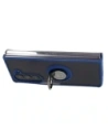 Hurtownia GSM - Etui z uchwytem na palec Bizon Case Hybrid Ring do Samsung Galaxy Z Fold5 przydymione z granatową ramką - BIZ1842 - {ean13} - Hurt