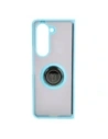 Hurtownia GSM - Bizon Case Hybrid Ring Samsung Galaxy Z Fold5 fumuriu cu un cadru bleu deschis - BIZ1843 - {ean13} - Hurt