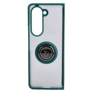 Hurtownia GSM - Bizon Case Hybrid Ring Samsung Galaxy Z Fold5 füstös sötétzöld kerettel - BIZ1844 - {ean13} - Hurt