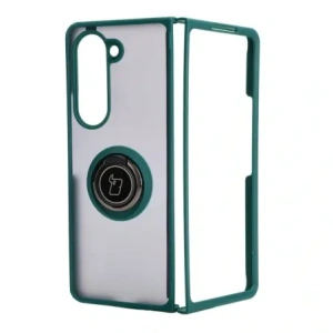 Hurtownia GSM - Bizon Case Hybrid Ring Samsung Galaxy Z Fold5 füstös sötétzöld kerettel - BIZ1844 - {ean13} - Hurt