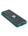 Hurtownia GSM - Etui z uchwytem na palec Bizon Case Hybrid Ring do Samsung Galaxy Z Fold5 przydymione z ciemnozieloną ramką - BIZ1844 - {ean13} - Hurt