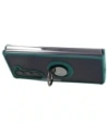 Hurtownia GSM - Etui z uchwytem na palec Bizon Case Hybrid Ring do Samsung Galaxy Z Fold5 przydymione z ciemnozieloną ramką - BIZ1844 - {ean13} - Hurt