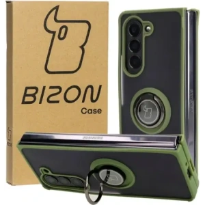 Hurtownia GSM - Bizon Case Hybrid Ring Samsung Galaxy Z Fold5 füstös zöld kerettel - BIZ1845 - {ean13} - Hurt