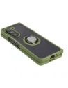 Hurtownia GSM - Etui s úchytem na prst Bizon Case Hybrid Ring pro Samsung Galaxy Z Fold5 kouřové s zeleným rámem - BIZ1845 - {ean13} - Hurt