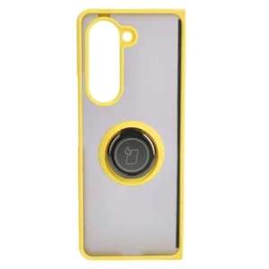 Hurtownia GSM - Bizon Case Hybrid Ring Samsung Galaxy Z Fold5 füstös sárga kerettel - BIZ1846 - {ean13} - Hurt