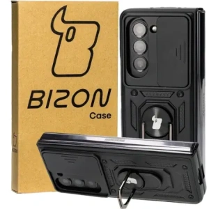 Hurtownia GSM - Etui Bizon Case CamShield Ring do Samsung Galaxy Z Fold5 černé - BIZ1847 - {ean13} - Hurt