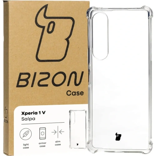 Elastyczne etui Bizon Case Salpa do Sony Xperia 1 V przezroczyste