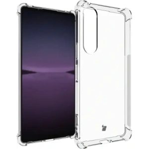 Hurtownia GSM - Elastické pouzdro Bizon Case Salpa pro Sony Xperia 1 V průhledné - BIZ1852 - {ean13} - Hurt