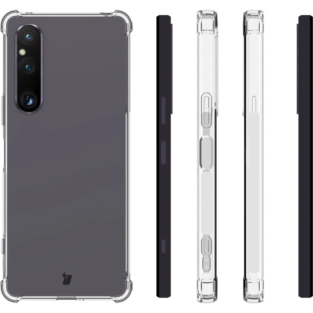 Hurtownia GSM - Bizon Case Salpa Sony Xperia 1 V átlátszó - BIZ1852 - {ean13} - Hurt