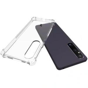 Hurtownia GSM - Elastické pouzdro Bizon Case Salpa pro Sony Xperia 1 V průhledné - BIZ1852 - {ean13} - Hurt