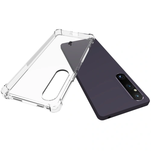 Elastyczne etui Bizon Case Salpa do Sony Xperia 1 V przezroczyste