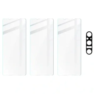 Hurtownia GSM - BIZON Clear 3x kijelző üveg + kamera üveg Xperia 1 V-hez - BIZ1853 - {ean13} - Hurt