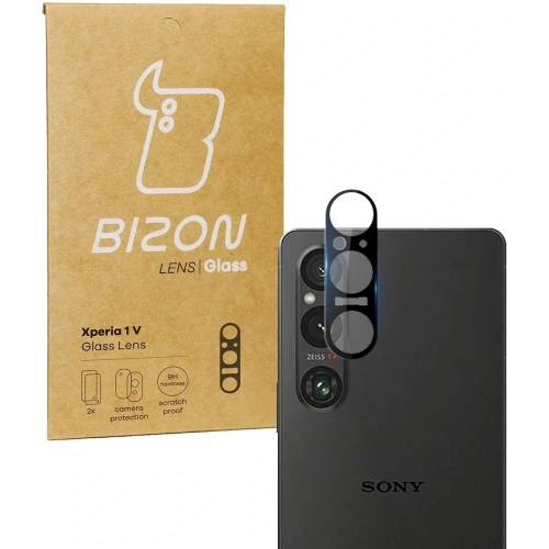 Szkło na aparat Bizon Glass Lens do Xperia 1 V [2 PACK]