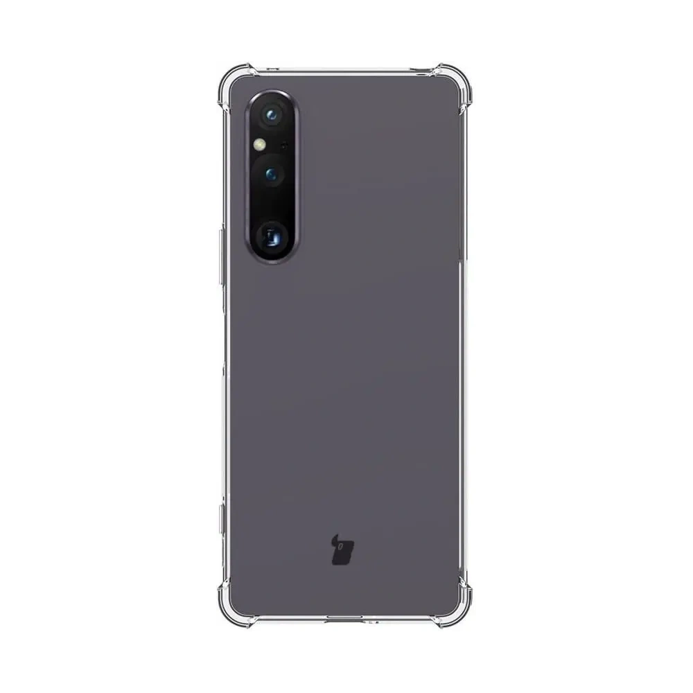 Hurtownia GSM - Bizon Case Clear Pack tok + 2x képernyőüveg + lencseüveg Sony Xperia 1 V tiszta - BIZ1855 - {ean13} - Hurt