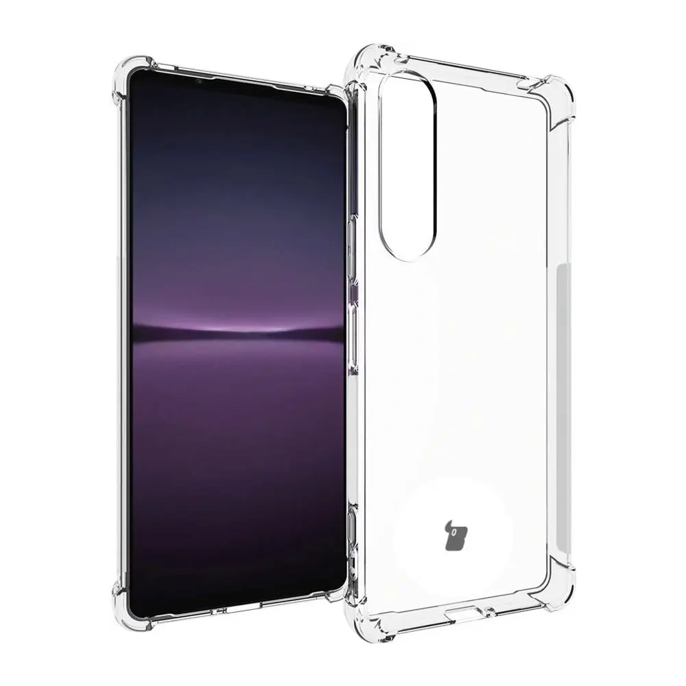 Hurtownia GSM - Bizon Case Clear Pack tok + 2x képernyőüveg + lencseüveg Sony Xperia 1 V tiszta - BIZ1855 - {ean13} - Hurt