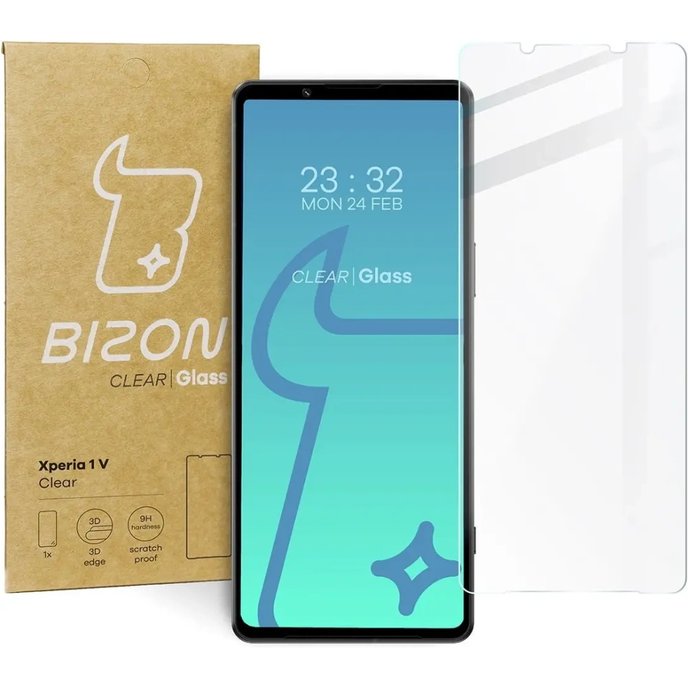 Hurtownia GSM - Bizon Glass Clear 2 Xperia 1 V - BIZ1856 - {ean13} - Hurt
