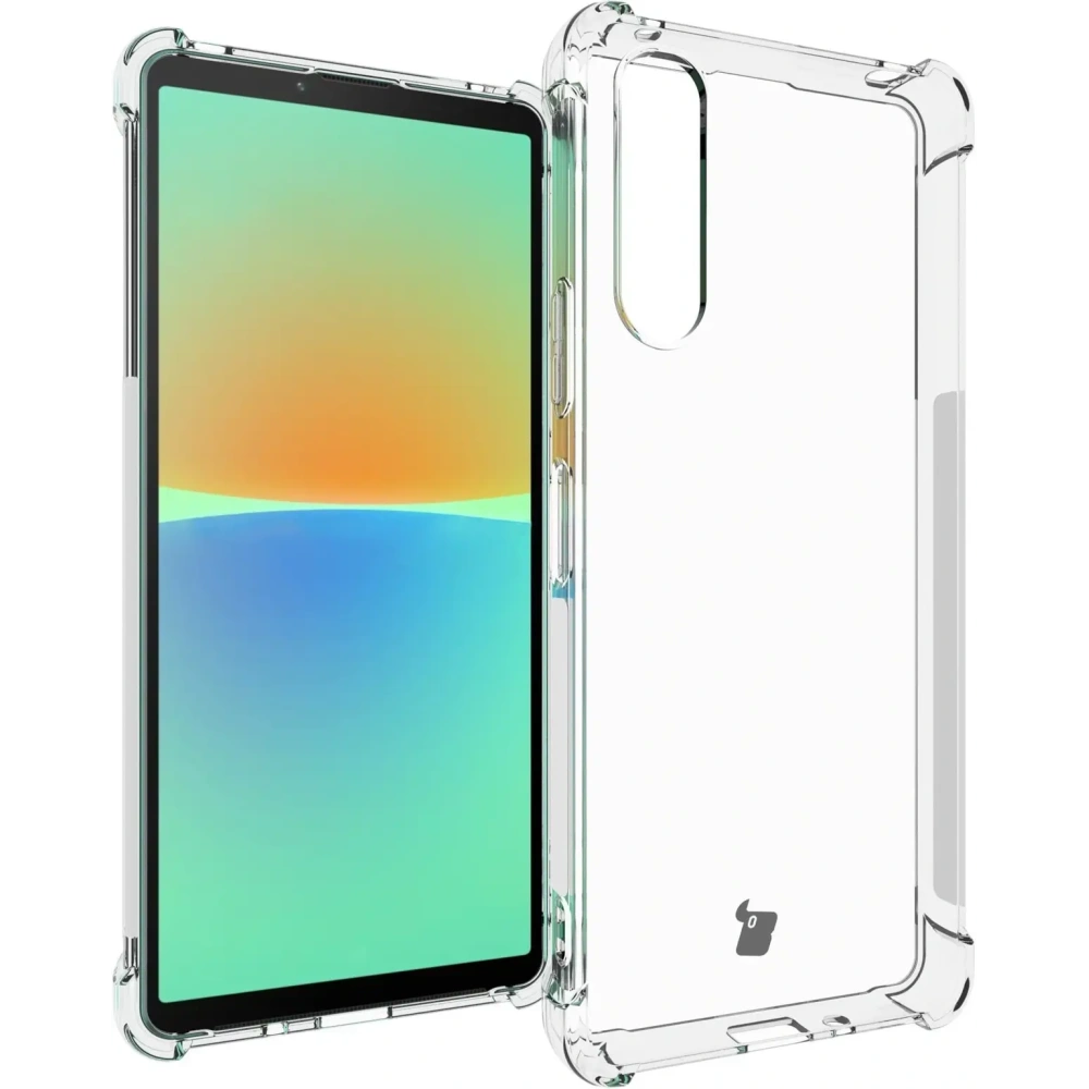 Hurtownia GSM - Elastické pouzdro Bizon Case Salpa pro Sony Xperia 10 V průhledné - BIZ1858 - {ean13} - Hurt