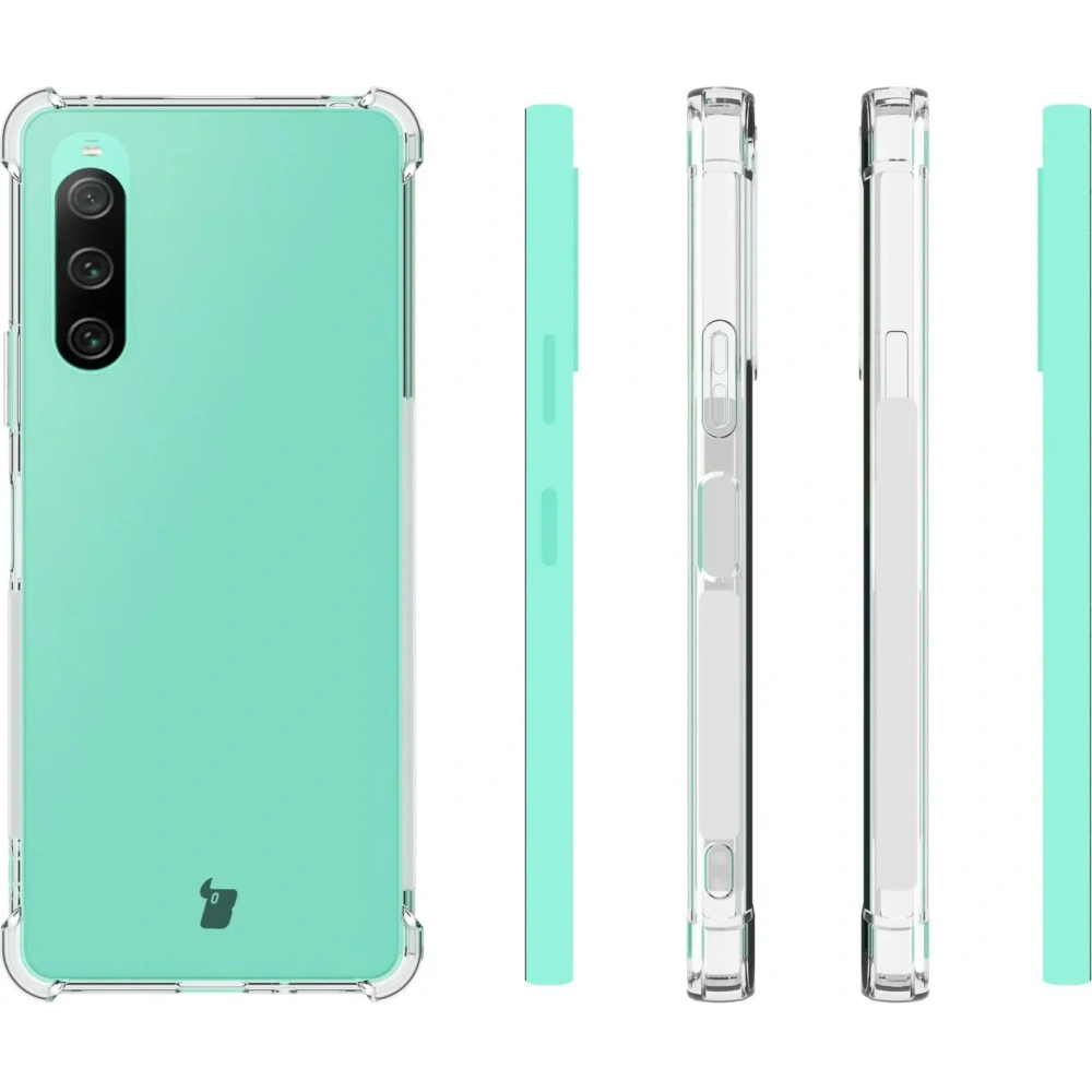 Hurtownia GSM - Elastické pouzdro Bizon Case Salpa pro Sony Xperia 10 V průhledné - BIZ1858 - {ean13} - Hurt