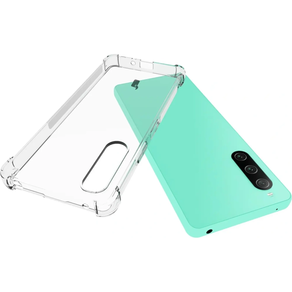 Hurtownia GSM - Elastické pouzdro Bizon Case Salpa pro Sony Xperia 10 V průhledné - BIZ1858 - {ean13} - Hurt