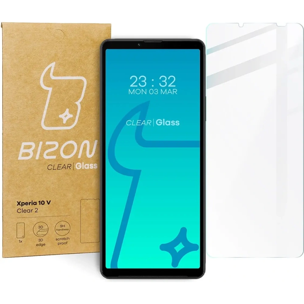 Hurtownia GSM - Bizon Glass Clear 2 Xperia 10 V - BIZ1859 - {ean13} - Hurt