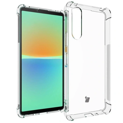 Etui + 2x szkło na ekran Bizon Case Clear Pack do Sony Xperia 10 V przezroczyste