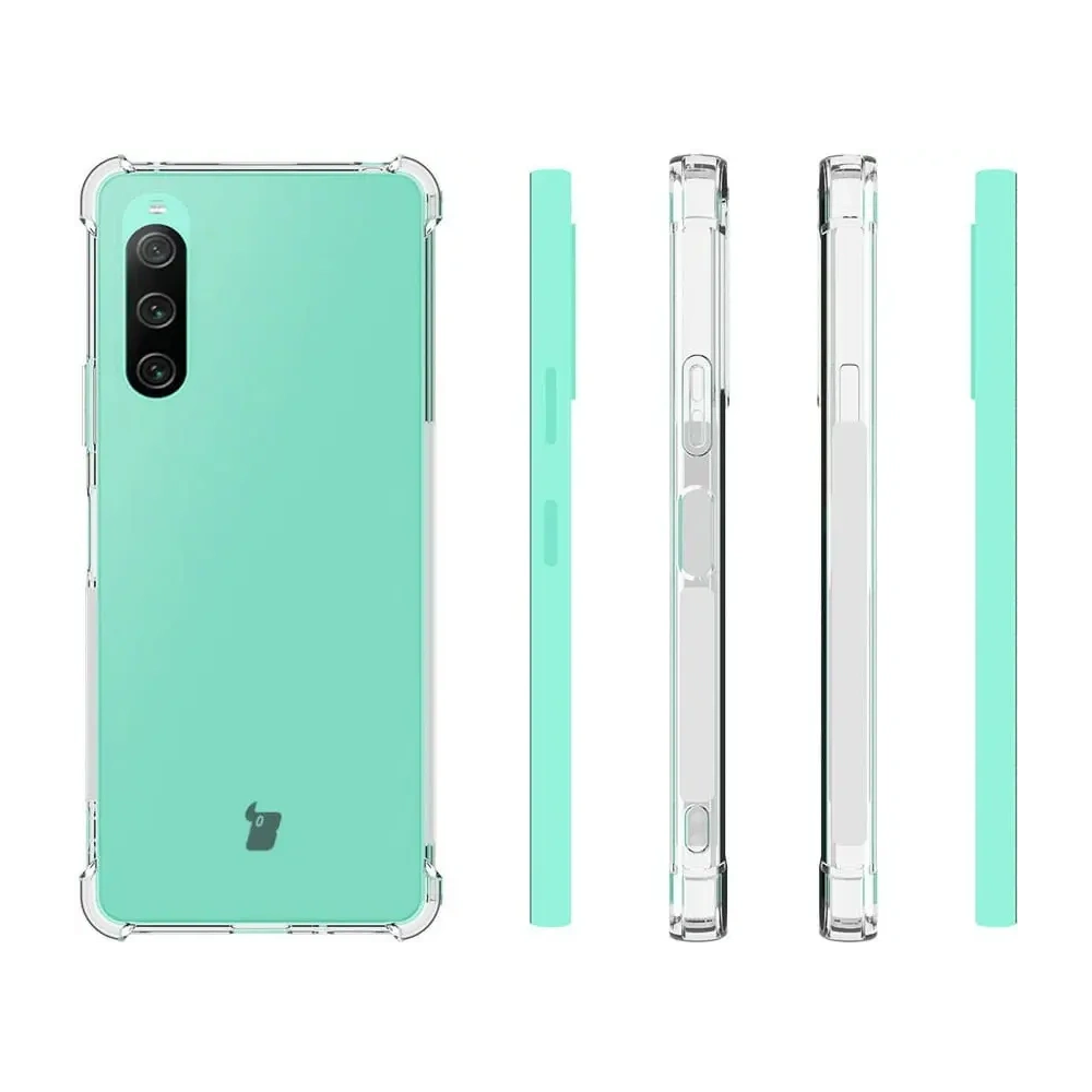 Hurtownia GSM - Bizon Case Clear Pack tok + 2x képernyőüveg Sony Xperia 10 V tiszta - BIZ1860 - {ean13} - Hurt
