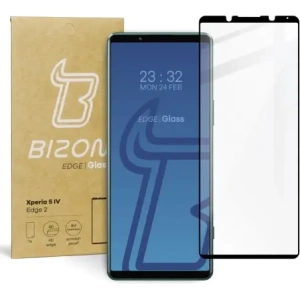 Hurtownia GSM - Bizon Glass Edge 2 Sony Xperia 5 IV negru - BIZ1862 - {ean13} - Hurt