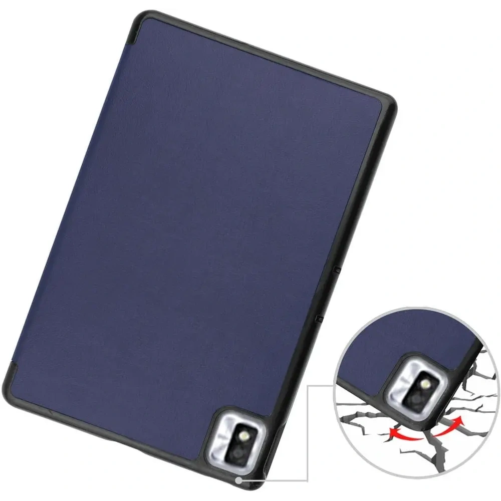 Wholesale Bizon Case Tab Croc TCL Tab 10s 9080G (2021) navy blue - BIZ1863 - {ean13} - Hurt