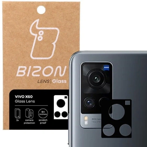 Szkło na aparat Bizon Glass Lens do Vivo X60 [2 PACK]