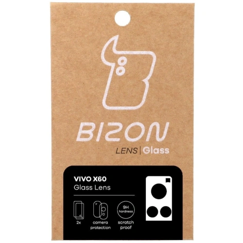 Szkło na aparat Bizon Glass Lens do Vivo X60 [2 PACK]