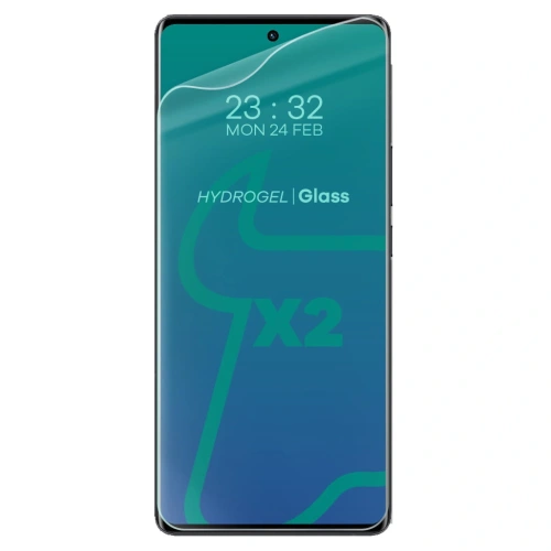 Folia hydrożelowa na ekran Bizon Glass Hydrogel Vivo X80 Pro [2 PACK]