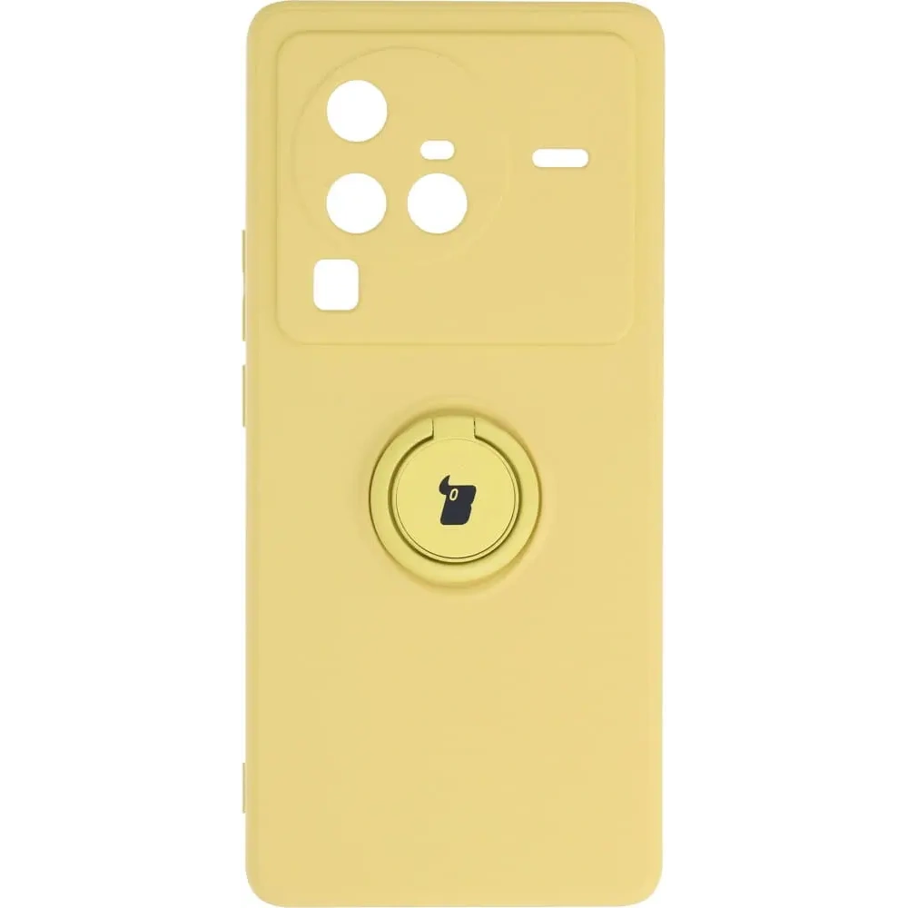 Wholesale Bizon Case Silicone Ring Sq VIVO X80 Pro yellow - BIZ1867 - {ean13} - Hurt