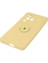 Hurtownia GSM - Etui Bizon Case Silicone Ring Sq pro VIVO X80 Pro žluté - BIZ1867 - {ean13} - Hurt