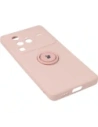 Hurtownia GSM - Etui Bizon Case Silicone Ring Sq do VIVO X80 Pro jasnoróżowe - BIZ1868 - {ean13} - Hurt