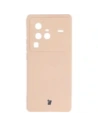 Hurtownia GSM - Etui Bizon Case Silicone Sq do Vivo X80 Pro jasnoróżowe - BIZ1869 - {ean13} - Hurt