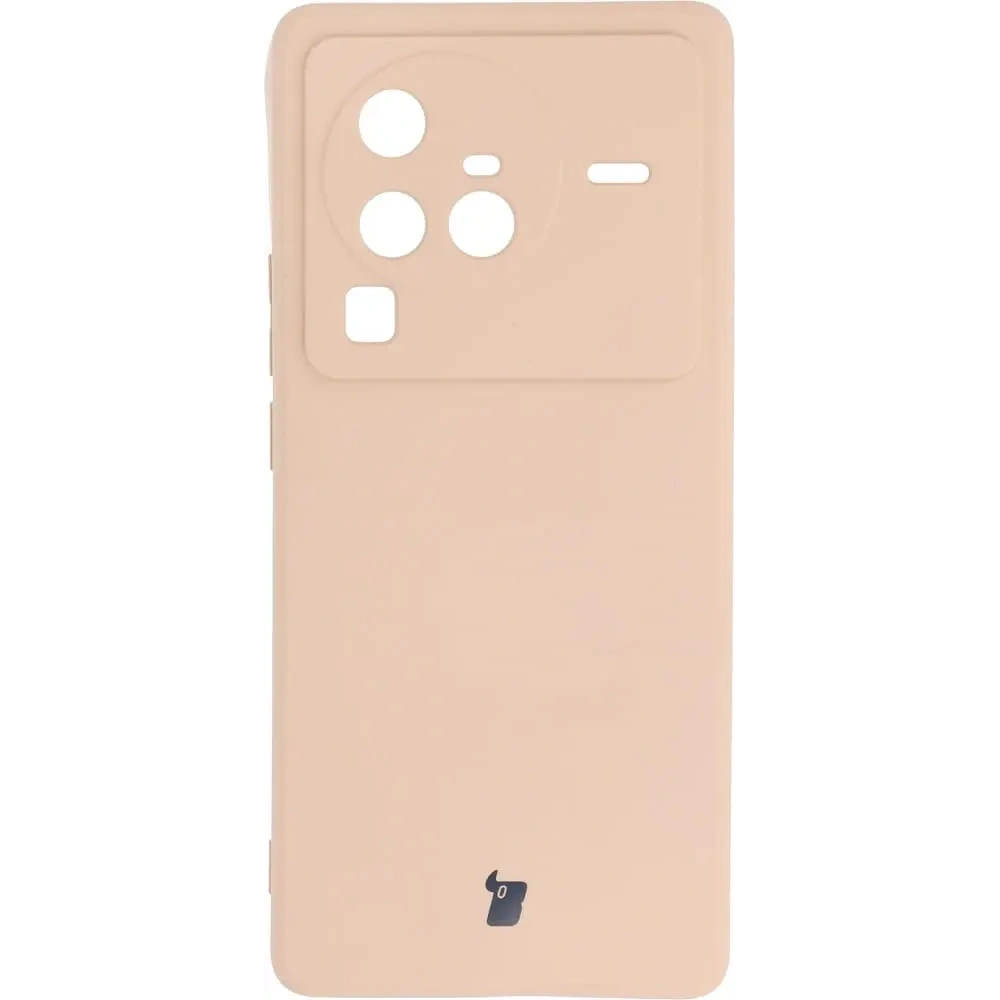 Hurtownia GSM - Etui Bizon Case Silicone Sq do Vivo X80 Pro jasnoróżowe - BIZ1869 - {ean13} - Hurt