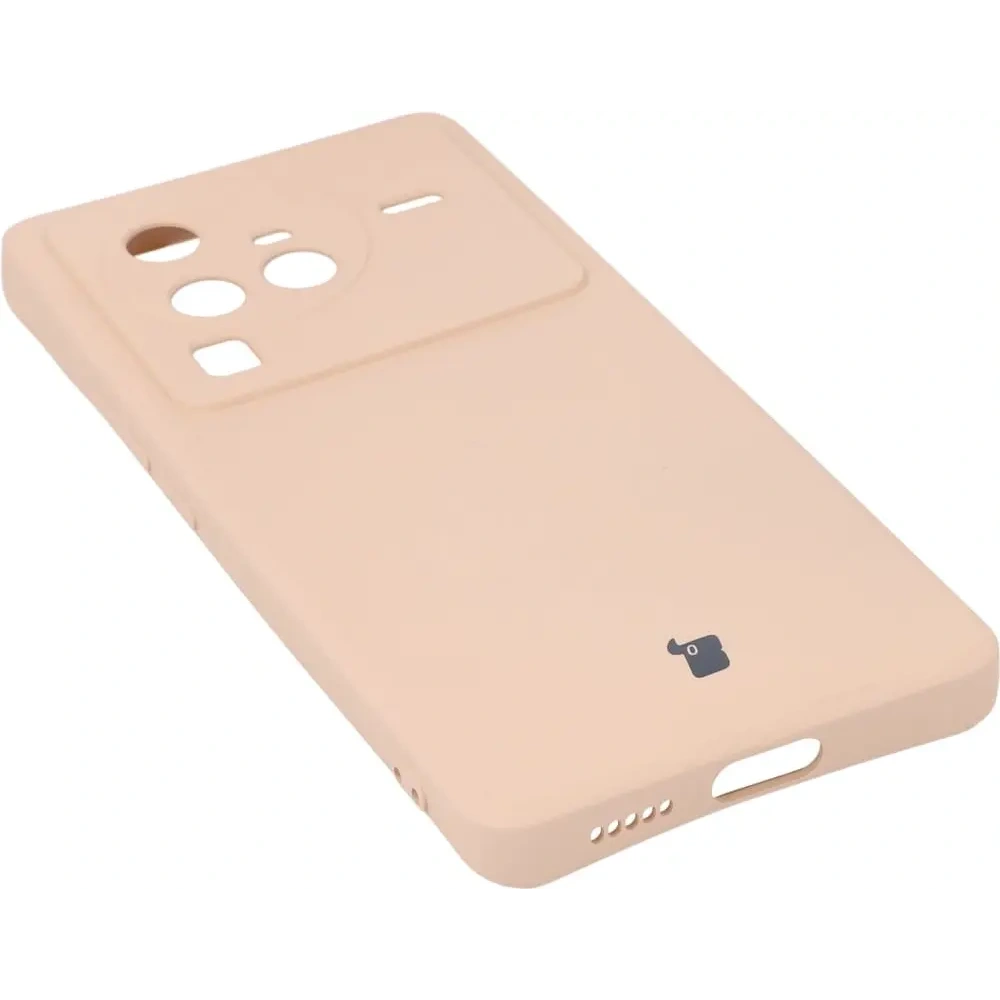 Hurtownia GSM - Etui Bizon Case Silicone Sq do Vivo X80 Pro jasnoróżowe - BIZ1869 - {ean13} - Hurt