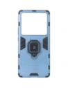 Etui Bizon Case Armor Ring pro Vivo X80 Pro modré