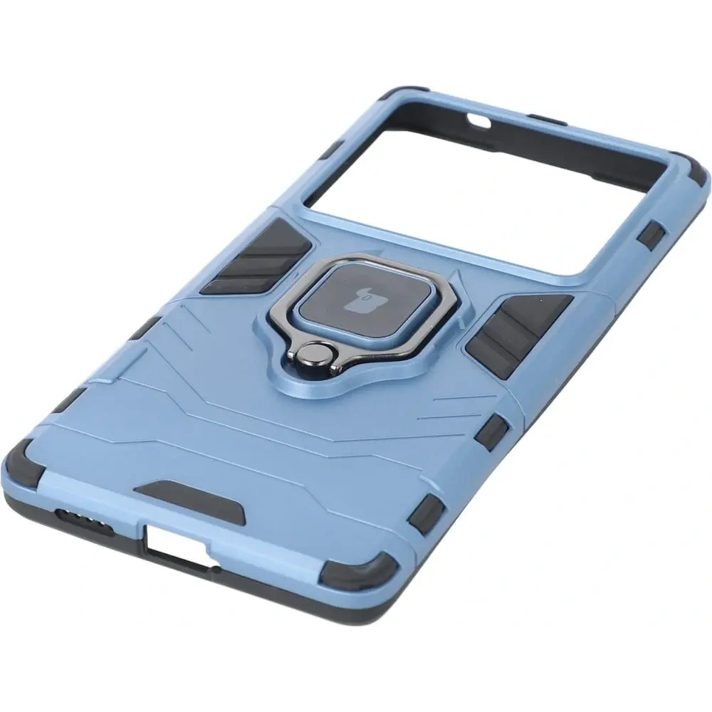 Hurtownia GSM - Etui Bizon Case Armor Ring pro Vivo X80 Pro modré - BIZ1871 - {ean13} - Hurt